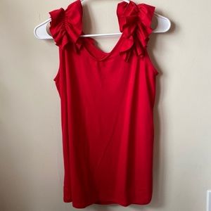Ladies v neck dressy tank